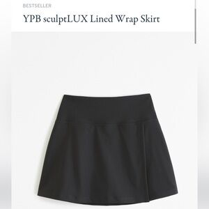 Abercrombie lined skort